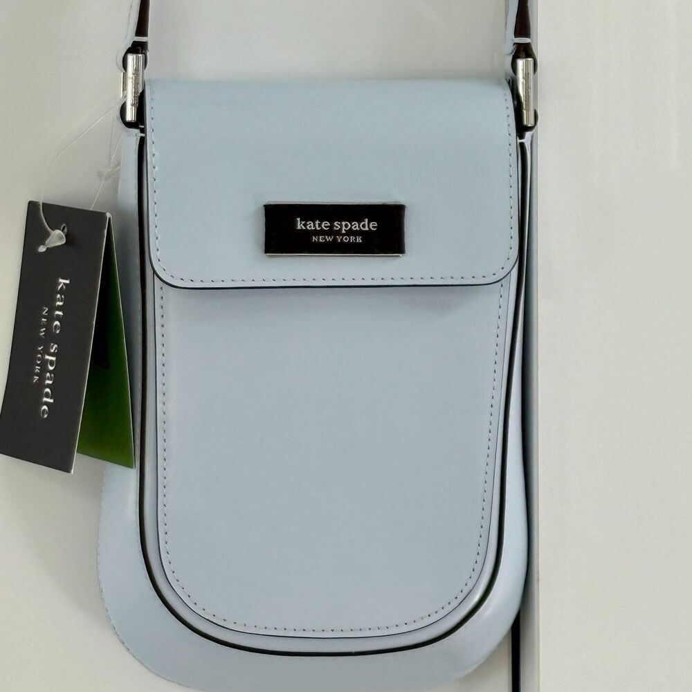 Kate Spade Sam Icon North South Crossbody – Watercolor Blue – NWT